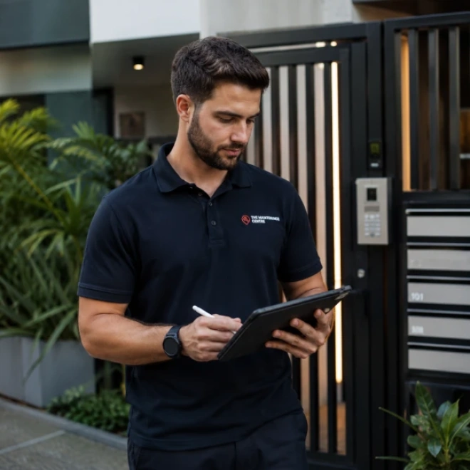Lodged maintenance job details